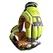 Caiman 2984-5 Rappelling & Rope Handling Glove with Goatskin Palm & Pig Grain Reinforcement Layer, Large