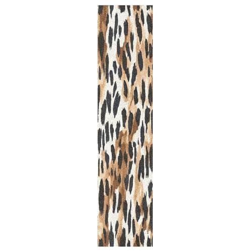 CEBUGI Animal Print Skateboard Grip Tape 44x10in Waterproof Tear-Proof Longboard Grip Tape Bubble Free Non-Slip Scooter Grip Tape for Girls Boys