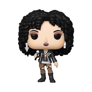 Alternative view of Funko Pop! Rocks: Cher - (Turn Back Time) - Diamant Pailleté - Exclusivité Amazon - Figurine en Vinyle à Collectionner - Idée de Cadeau - Produits Officiels - Jouets pour Les Enfants et Adultes