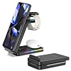 Wireless Charging Station for Google Pixel Watch 3/2 (Not for Watch 1), 3 in 1 Wireless Charger Stand for Google Pixel 9 Pro/9/8/7/6/5/4, Pixel Buds Pro
