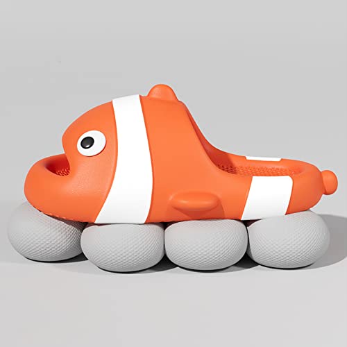 Clownfish Slippers Non-Slip Massage Cute Fish Sandale for Women Men Indoor Slippers Outdoor Beach Pool2