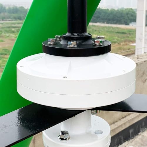 Image of Vertical Wind Turbine, 400 Watts, Alternative Energy Generators 12V 24V 500W Vertical Home Residencial Wind Turbine Generator (Wind only)