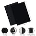 CHUNNIAO Black Magnetic Picture Frame 4X6 for Refrigerator-20 Pack,Black Photo Magnets Sleeves
