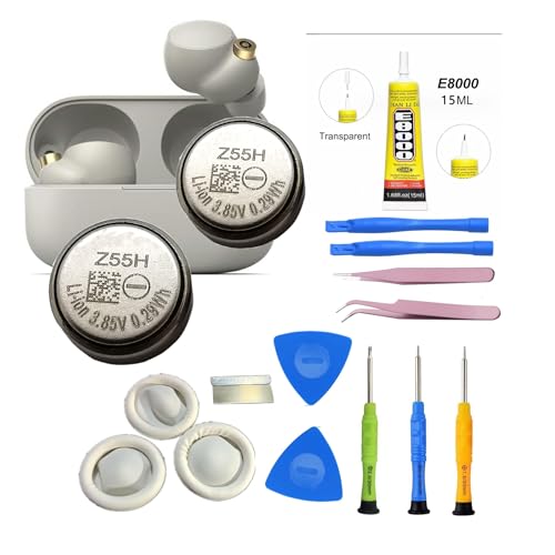 SONXIAVIVO ???????????????? ???????????? ???????????????????????????????? Z55H Battery, Compatible with Sony Headset Battery for WF-1000XM4 • Truly Wireless Earbud Headphones Battery+ Tools [2PCS]