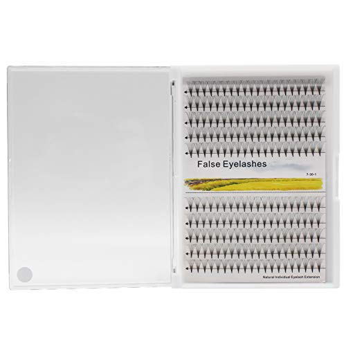 Dedila 10Rows -200Pcs Thickness 0.07Mm D Curl 10D Natural Long Individual False Eyelashes Long Stem Premade Fans Volume Eye Lashes Extensions Makeup Cluster Lashes 10-18Mm To Choose (14Mm) #TOP5