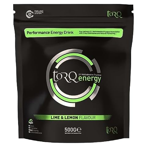 TORQ Natural Lime & Lemon Energy Drink Powder Cover