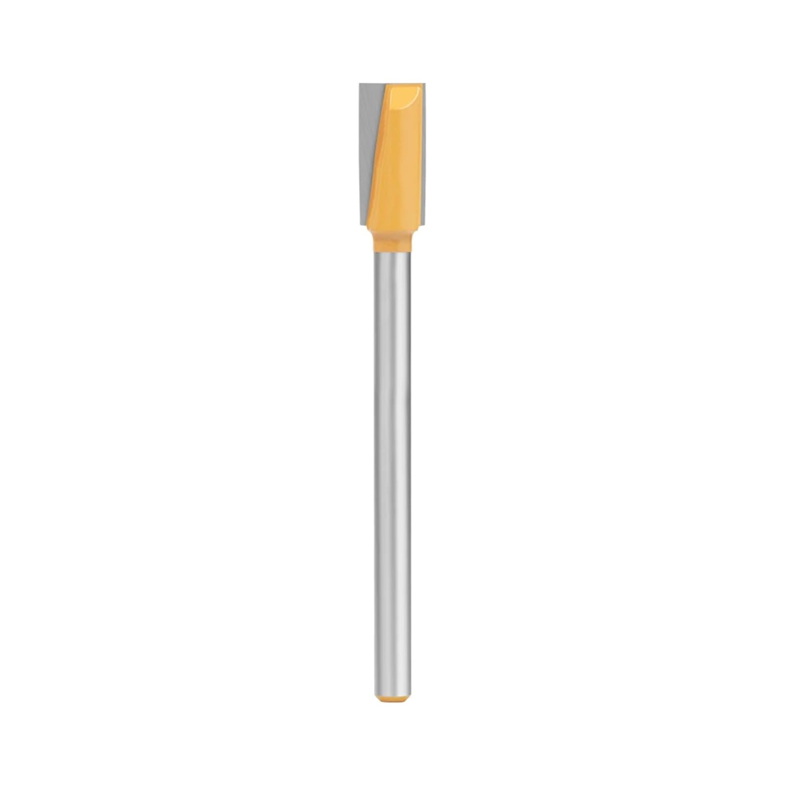 Fresa per incastri maschio-femmina, Fresa for pulizia inferiore da 3 pezzi, gambo 8 mm, diametro 14, 16, 18(16mm 1pc)