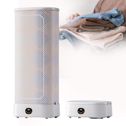 WEICNE Planchadora Y Dobladora Automática, Temporizador Inteligente, Secado De Ropa, con Control Remoto, para El Hogar, Lavandería Y Dormitorios