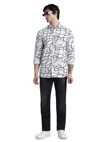 Image of Jack & Jones Men's Regular Fit Jeans | Mid Rise | Jeans for Men