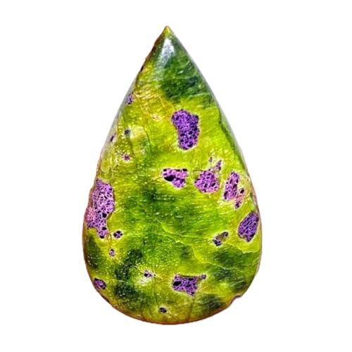 Pierre atlantisite poire 32mm pour créer votre propre collier en gemme naturelle