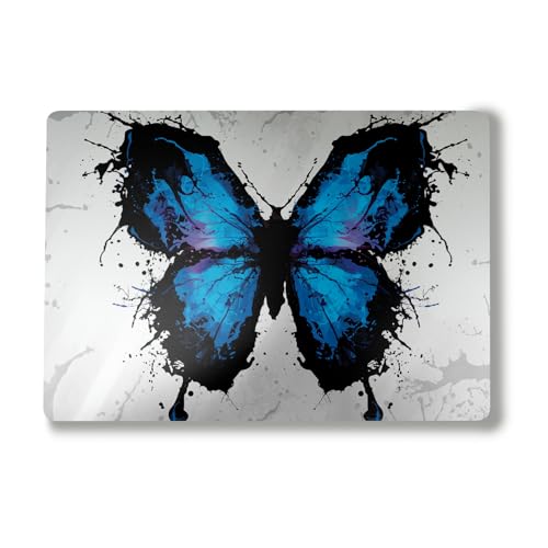 Image of Laptop Skin Compatible with Alienware M18 R2 (2024) - Butterfly Splash - Premium 3M Vinyl Protective Wrap Decal Cover - Easy to Apply | Crafted in The USA by MightySkins