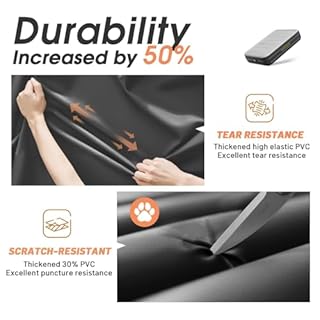 VOSSER Twin Air Mattress with Built in Pump,18''Inflatable Mattress 2 Mins Self-Inflation/Deflation,XL-Long Blow up Mattress Thicker,Flocked Top Air Bed with Storage Bag for Home, Camping & Guests