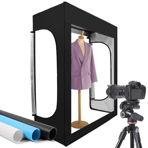 hellovetee Photo Light Box 47x20x55