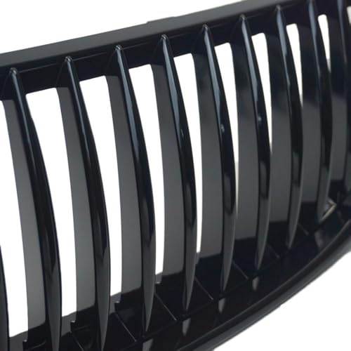 Rejilla de riñón en negro brillo premium para capó de Serie 3 E90 y E91 2