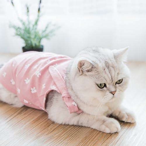 Roupa reutilizável macia para animais de estimação gatinho aconchegante moda simples lavável roupas