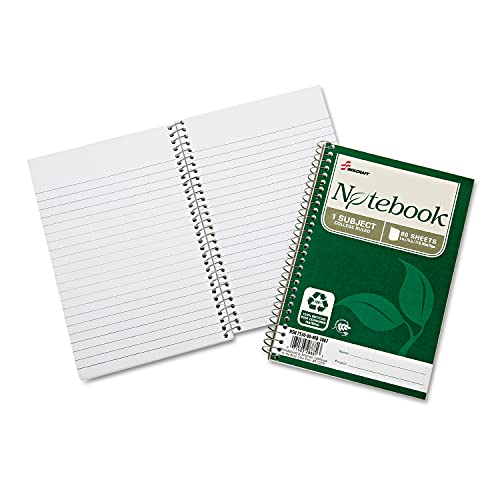 Cahier à spirale 100% recyclé PCW Skilcraft pour une écriture responsable haut de gamme