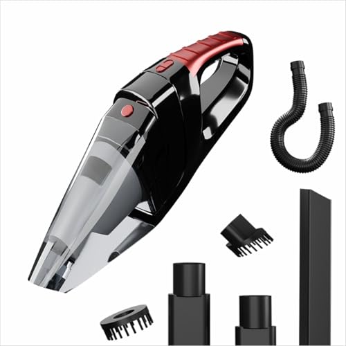Image of Cockatoo WL-X08 Cordless Handheld Vacuum Cleaner 2-in-1 for Car & Home, 7000Pa Suction, Wet & Dry, 7500mAh Battery, LED Light, Pet Hair Tool, Portable, Lightweight, Dual Power (Cordless & Corded)