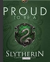 Notebook: Harry Potter Slytherin Houses at Hogwarts School Writing Workbook for Teens & Children Daily Creative Writing College Ruled Pages Book 7.5 x 9.25 Inches 110 Pages 1692445294 Book Cover