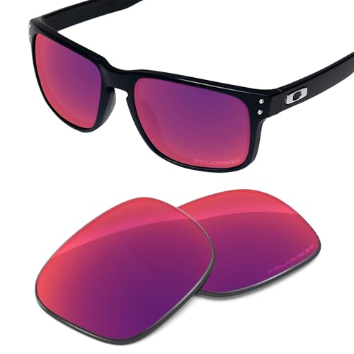 Image of Replacement Lenses Compatible with Oakley Holbrook OO9102, Polarized, UV Protection, Anti-Scratch