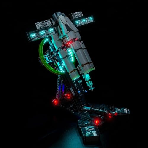 Image of LocoLee Light kit Compatible with Lego 11389 Project Hail Mary - Not Actual Model Only Lights, LED Lighting Compatible with Lego Icons Hail Mary (Standard Version)