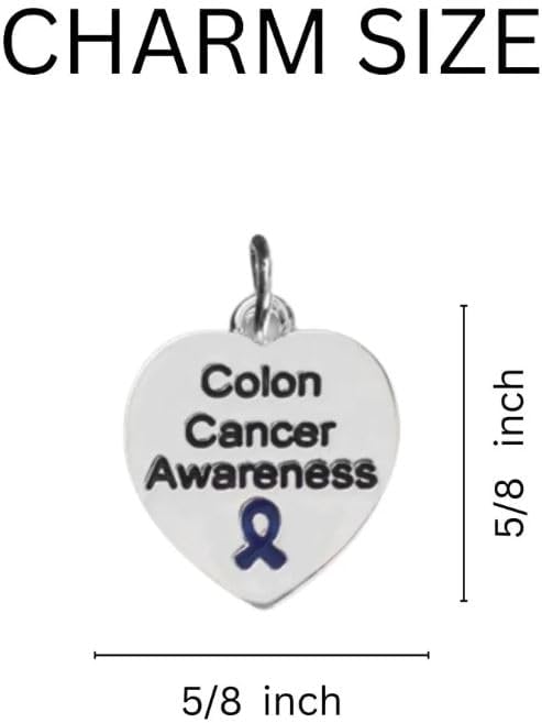 Colon Cancer Awareness Bracelets - Dark Blue Ribbon Awareness Bracelets for Support & Advocacy | Perfect for Awareness Month & Gifts - Image 3