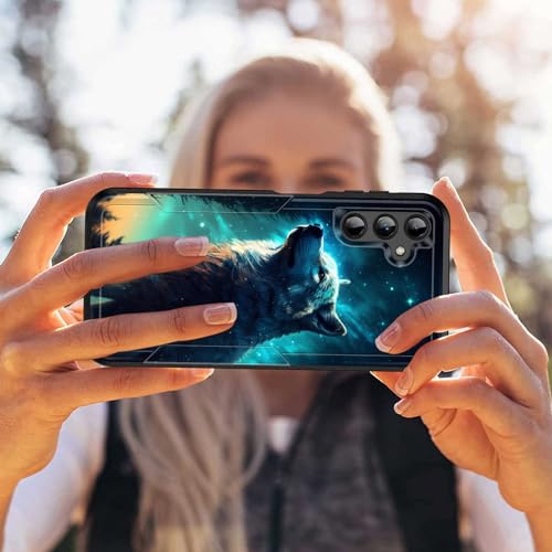 JHYYTUJTYP for Galaxy A15 5G Case,[Military Grade Drop Tested] Heavy-Duty Tough Rugged Shockproof Protective Case for Samsung Galaxy A15 5G 6.5 Inch 2023,Galaxy Wolf - image 7
