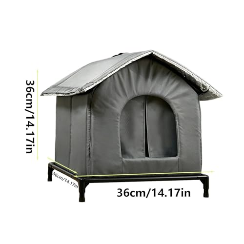 Maison de refroidissement pour chat double couche pliable intérieur extérieur - 7
