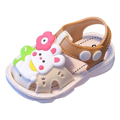 Sandalias de verano para niñas - Niños Zapatos de Playa Zapatos de verano para niños pequeños Sandalias de Bebé Antideslizante punta semiabierta Zapatos de playa para niños Moda Cómodo suave