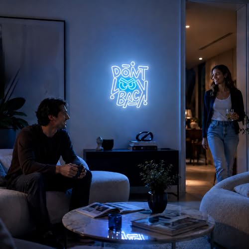 Image of Positive Neon Sign for Wall Decor Dimmable Led Neon Lights Signs