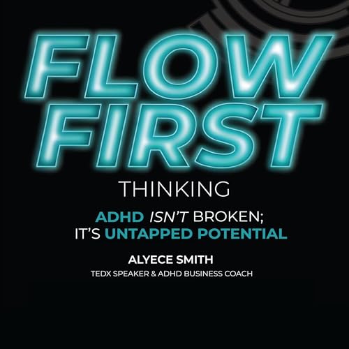 Diseño de la portada del título Flow-First Thinking