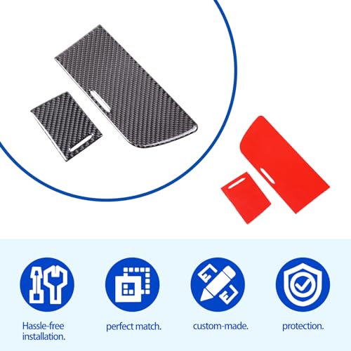 Protector para Portavasos Central Sekhyna Fibra Carbono 2PCS miniatura 6