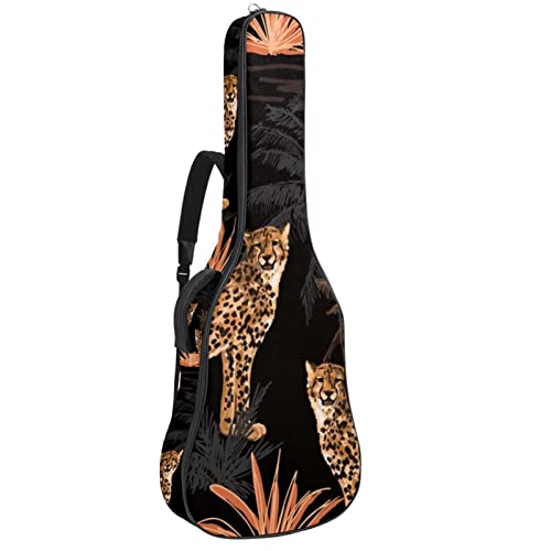 Housse guitare acoustique imperméable contre les chocs et l'humidité à motif