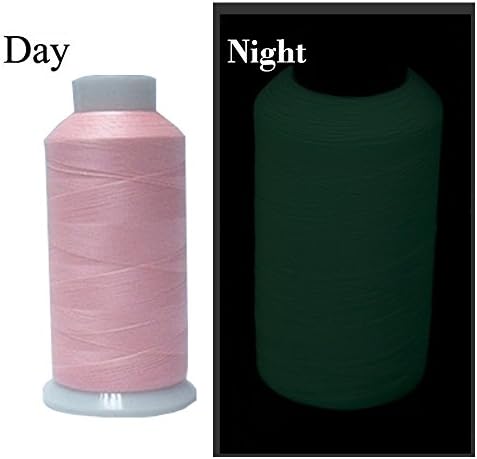 Bettli 3300Yards Glow in The Dark Embroidery Thread (Green)