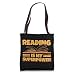 Reading Is My Superpower Kids Library Bookmark Students Tee Tote Bag