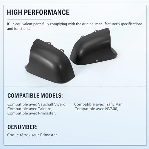 Coque rétroviseur Talento finition d'origine ajustement haute précision - 4