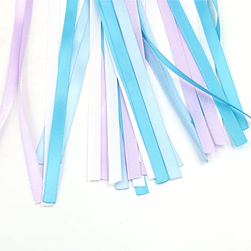 VOANZO 1 Pair Baby's Colorful Bicycle Grips Tassel Ribbons for Boys Girls Children’s Bicycle Decoration(2 ) - Image 4