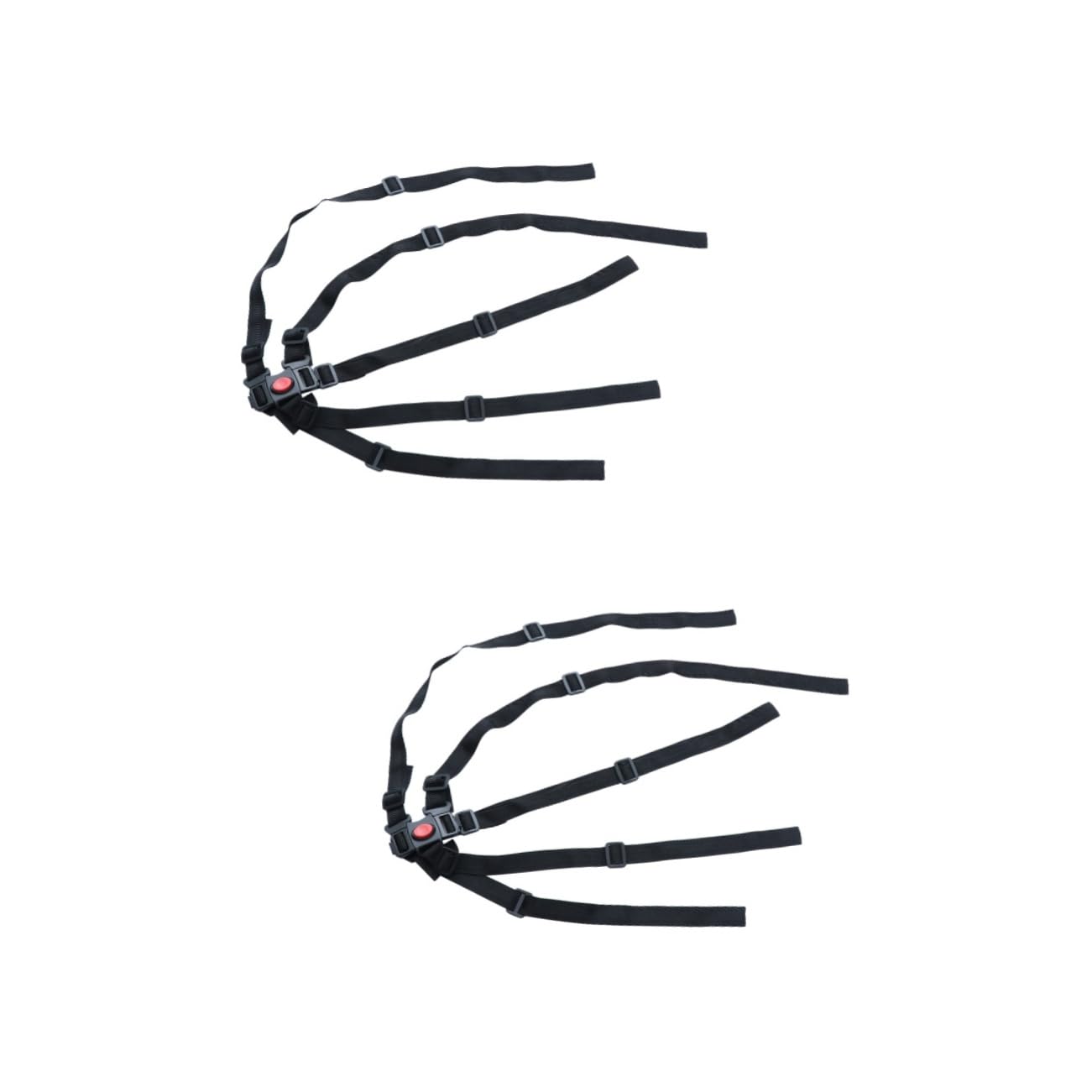 IWOWHERO 2pcs 5 Universal Seat Harness Safe Comfortable Belt for Stroller Pram Pushchair
