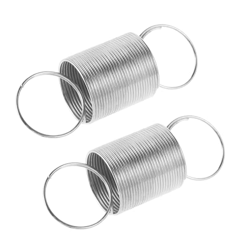 Ciieeo 2pcs Tension Test Teaching Extension Springs Steel Wire Springs Replacement Scale Springs