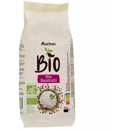 AUCHAN Riz basmati bio 500 g
