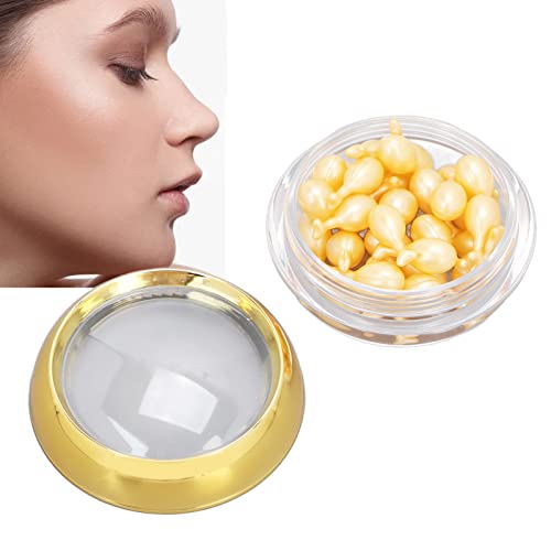 Face Serum Capsules, 30 Pieces Restoring Serum Capsules, Retinol Serum Capsule, Retinol Ceramide Capsules Line Erasing Night Serum For Wrinkle Reduction, Brightening, Revitalization for Skin Care