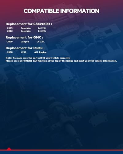 Image of KAX Engine Cylinder Head Gasket Set Compatible with Chevy Colorado 2009 2012 2.9L, GMC Canyon 2009 2.9L, Isuzu i-290 2008, Head Gasket Kit, OE# ES71334, GS33416, HS26389PT, HS54981, CS26335