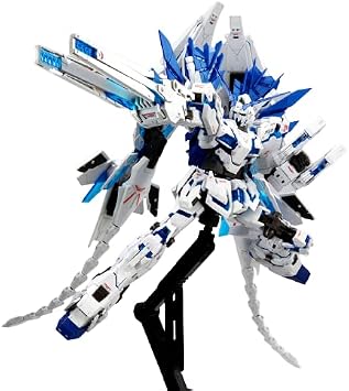 Bandai Spirits RG 1/144 Unicorn Gundam Perfectibility Plastic Model Kit, Bandai