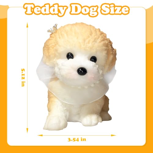 Taba Squishy Dog, Big Teddy Dogs Squishy Toys (Yellow)