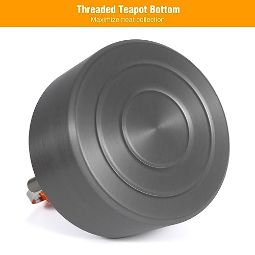Bouilloire de camping en aluminium 2L robuste et ultra légère