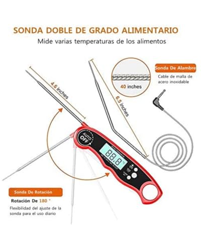 Consejos para Comprar Termómetros para el microondas - los más vendidos. 23 Imagen adicional