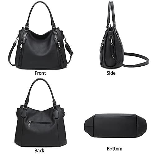 Image of lapsting Hobo Bags for Women Handbags Purse Ladies Boho Shoulder Bag Crossbody Purses Faux Leather