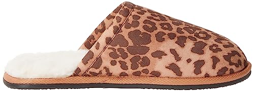 Image of Amazon Essentials Women's Cozy Indoor Outdoor Slippers, Faux Fur Lined, Non-Slip