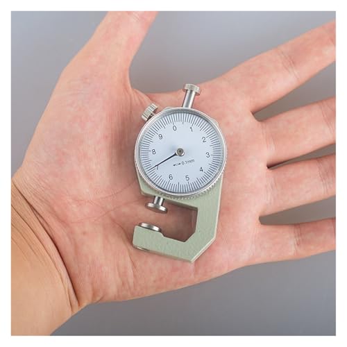 Medidor de grosor dial, set de 3 piezas 0-10mm miniatura 6
