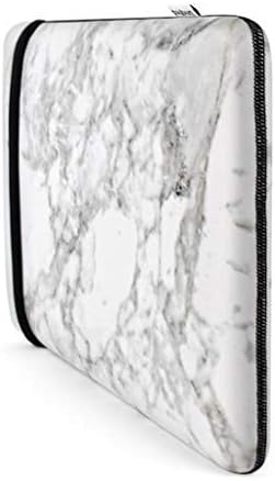 Uniqfind Neoprene Laptop Sleeve Compatible with MacBook MacBook Pro 16 inch(A2141), White Marble