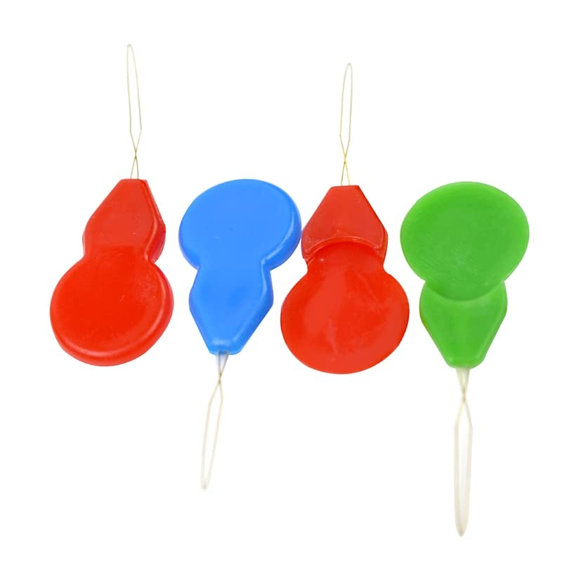 10 PCS/Set Sewing Stitch Bow Wire Needle Threader Insertion Tool Random Color Hand Sewing Machines Sew Easy Automatic Needle Th - (Color: Random color)